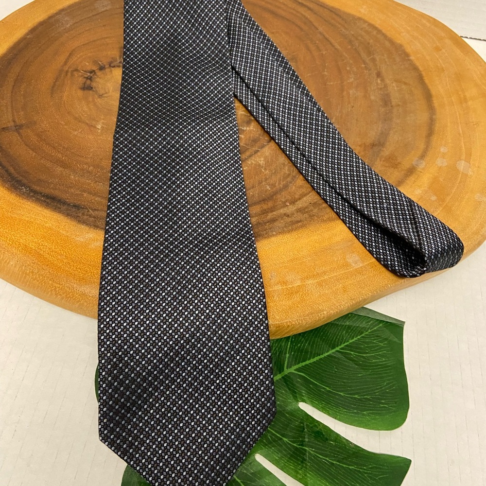Calvin Klein Grid Pattern Tie - image 5